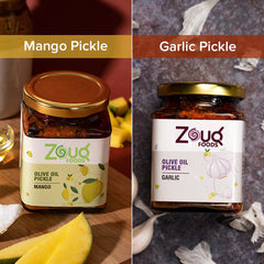 Dadi's Special (Mango Pickle + Garlic Pickle) (Pack of 2)