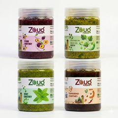Pack of 4 Chutney Combo | 550g Each ( Choose Your Flavour )