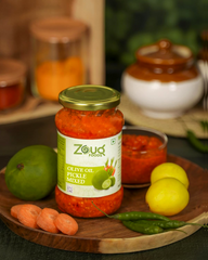 Zouq Mixed Pickle in Olive Oil 1000 Grams - A Diverse Fusion Infused with Premium Olive Oil