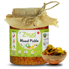 Zouq Mixed Pickle in Musturd Oil 1200 Grams