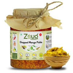 Zouq Chopped Mango Pickle (OIL FREE) – 1.2kg