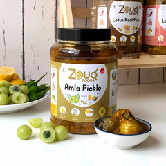 Zouq Amla Pickle in Mustard Oil 1200 Grams