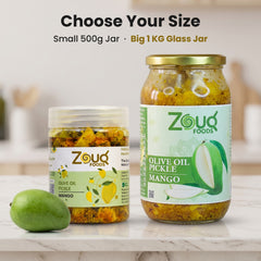 Choose your size: Small 500g jar or Big 1 KG glass jar