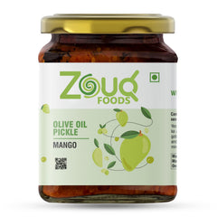 Zouq Foods Premium Olive Oil Pickle Combo: Mango & Mixed Achar (Pack of 2, 500g Each)