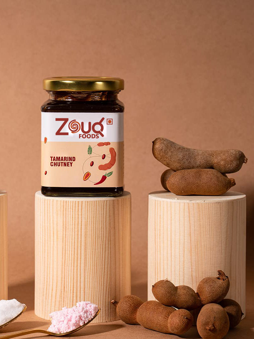 Zouq Tamarind Chutney 390 Grams - Handcrafted Fusion of Sweetness and Tanginess