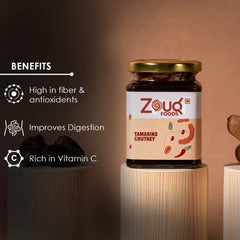 Zouq Tamarind Chutney 390 Grams - Handcrafted Fusion of Sweetness and Tanginess