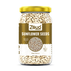 ZouqFoods Natural Unsalted Sunflower Seeds – 800g Family Pack | Rich in Vitamin E, Fiber & Protein