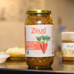 Carrot Pickle in Olive Oil & Mustard Oil