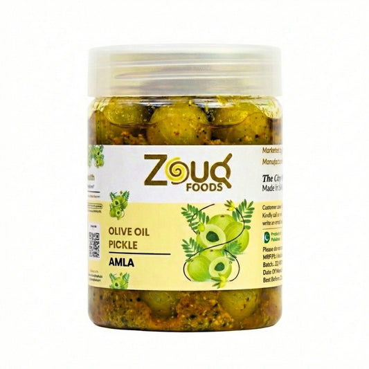 Zouq Amla Pickle in Olive Oil 500 Grams