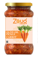 Zouq Carrot Pickle in Olive Oil 1.2 Kilograms - A Flavorful Fusion Infused with Premium Olive Oil