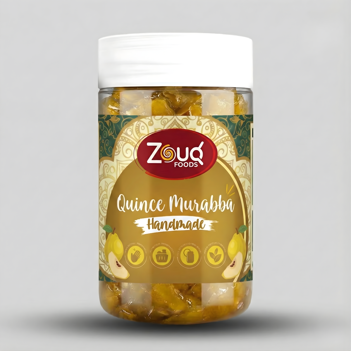 ZouqFoods Quince Murabba 1000g – Premium Handmade Safarjal Murabba | Digestive Health & Heart Wellness Naturally