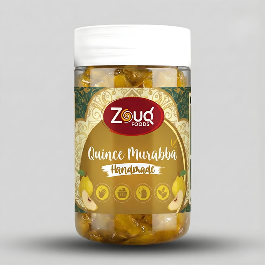 ZouqFoods Quince Murabba 1000g – Premium Handmade Safarjal Murabba | Digestive Health & Heart Wellness Naturally
