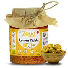 Zouq Lemon Pickle in Mustard Oil 1 Kilograms