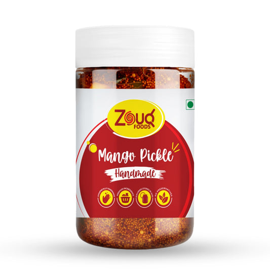 ZouqFoods Mango Pickle in Mustard Oil – 800g Pack | Authentic Aam Ka Achar with Desi Spice