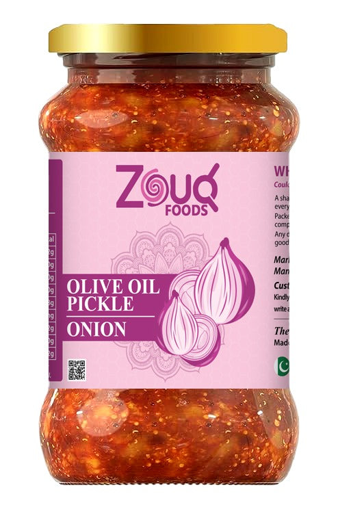 Zouq Onion Pickle in Olive Oil 1.2 Kilograms
