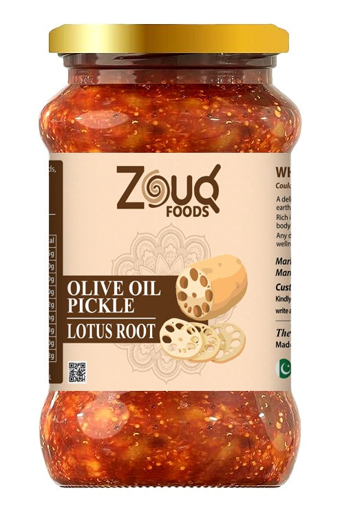 Zouq Lotus Root in Olive Oil 1.2 Kilograms