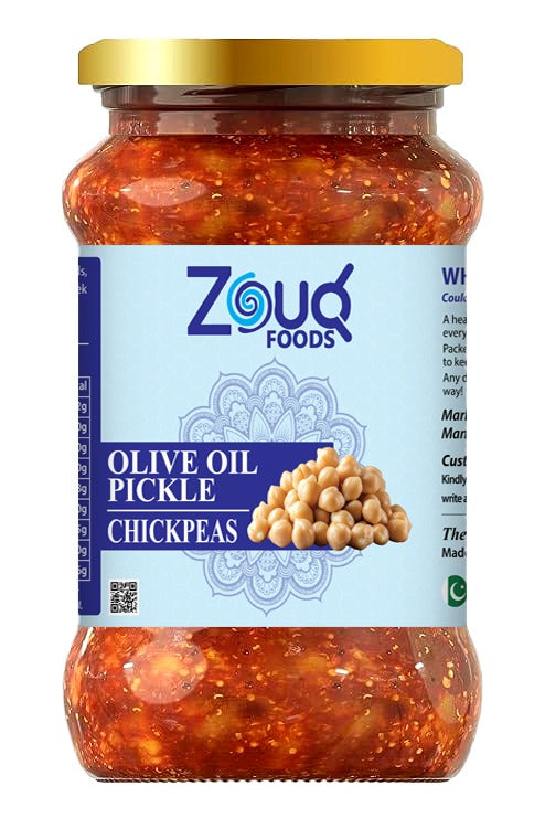 Zouq Chickpeas Pickle in Olive Oil 1.2 Kilograms
