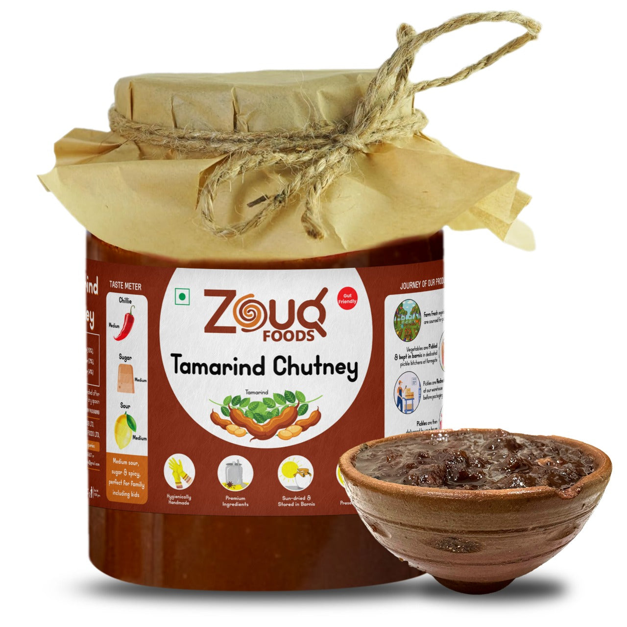 Zouq Special Tamarind Chutney 1.2 Kilograms
