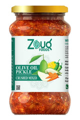 Zouq Mixed Crushed Pickle in Olive Oil – 1.2kilograms