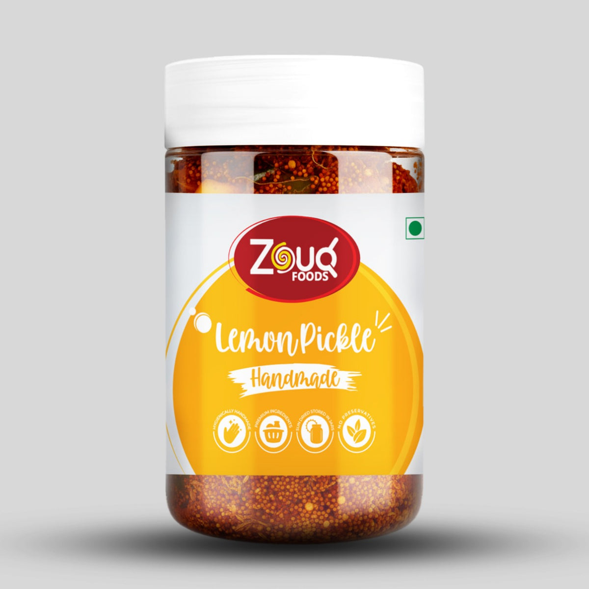 ZouqFoods Lemon Pickle in Mustard Oil – 800g Pack | Khata Meetha Nimbu Ka Achar, Authentic Desi Taste