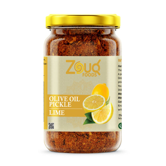 Zouq Lime Pickle in Olive Oil 1.2 Kilograms