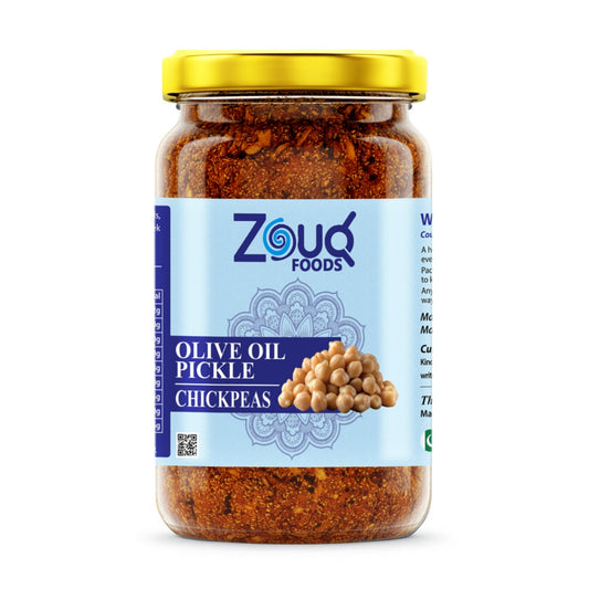 Zouq Chickpeas Pickle in Olive Oil 1.2 Kilograms