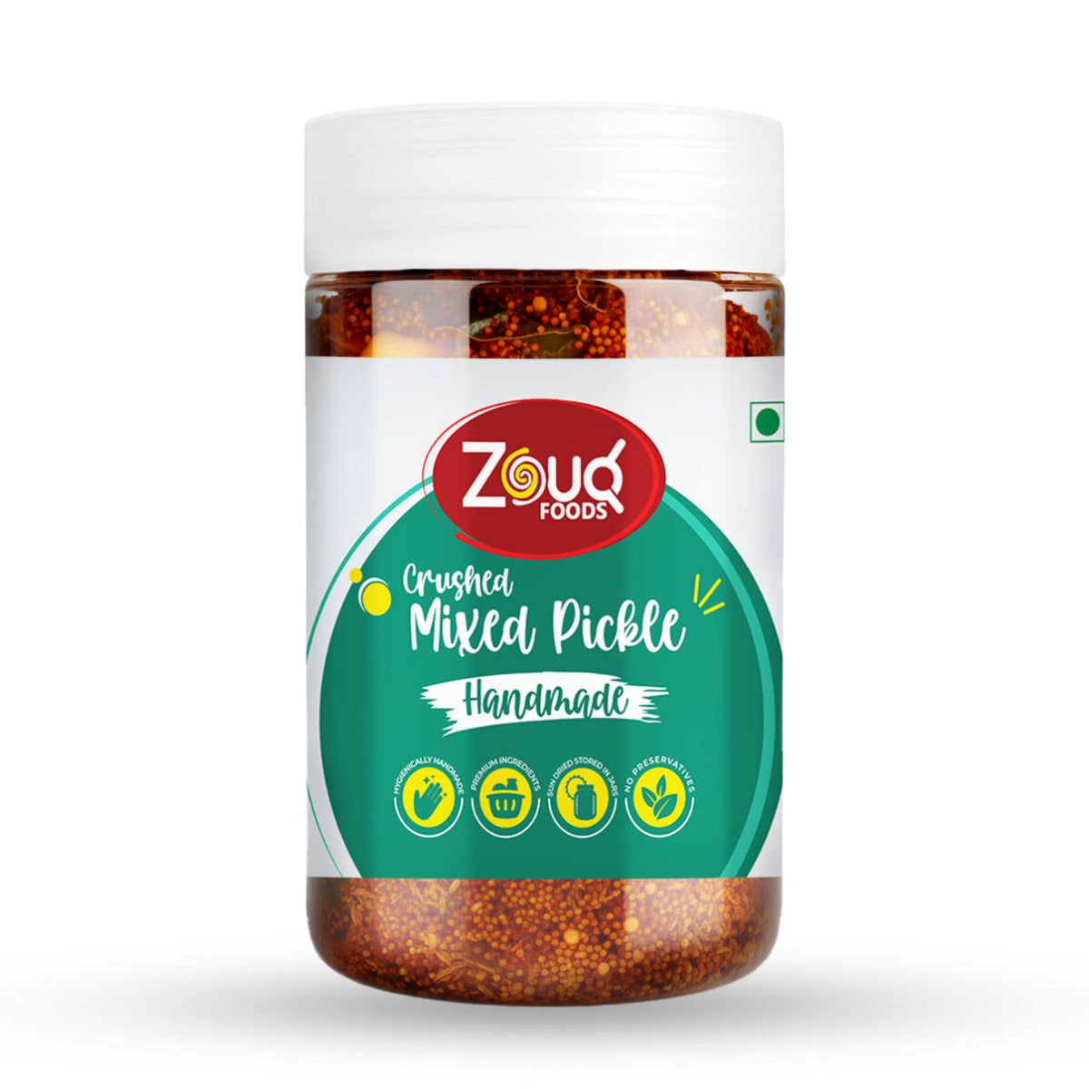 Crushed Mixed Pickle in Mustard Oil | 800-G