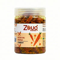 Premium Carrot Pickle in Olive Oil | 500-G
