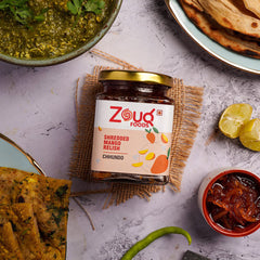 Zouq Shredded Mango Relish Chhundo Pickle 390 Grams - A Burst of Sweetness and Vibrant Flavors