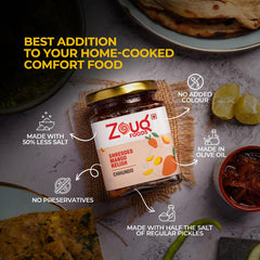 Zouq Shredded Mango Relish Chhundo Pickle 390 Grams - A Burst of Sweetness and Vibrant Flavors
