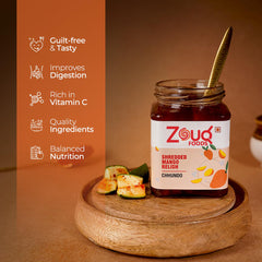 Zouq Shredded Mango Relish Chhundo Pickle 390 Grams - A Burst of Sweetness and Vibrant Flavors