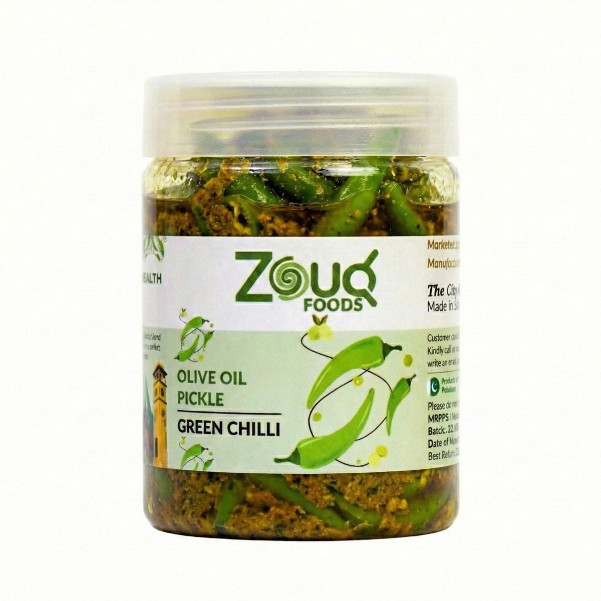 Green Chilli Pickle (Hari Mirch Achar)