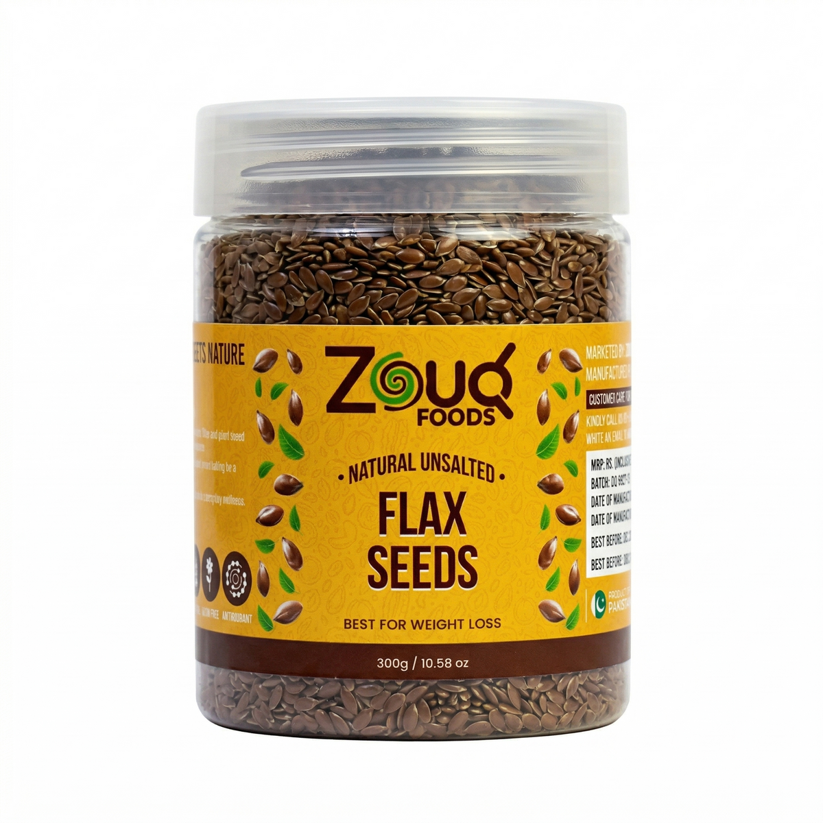 Flax Seeds | Natural Unsalted