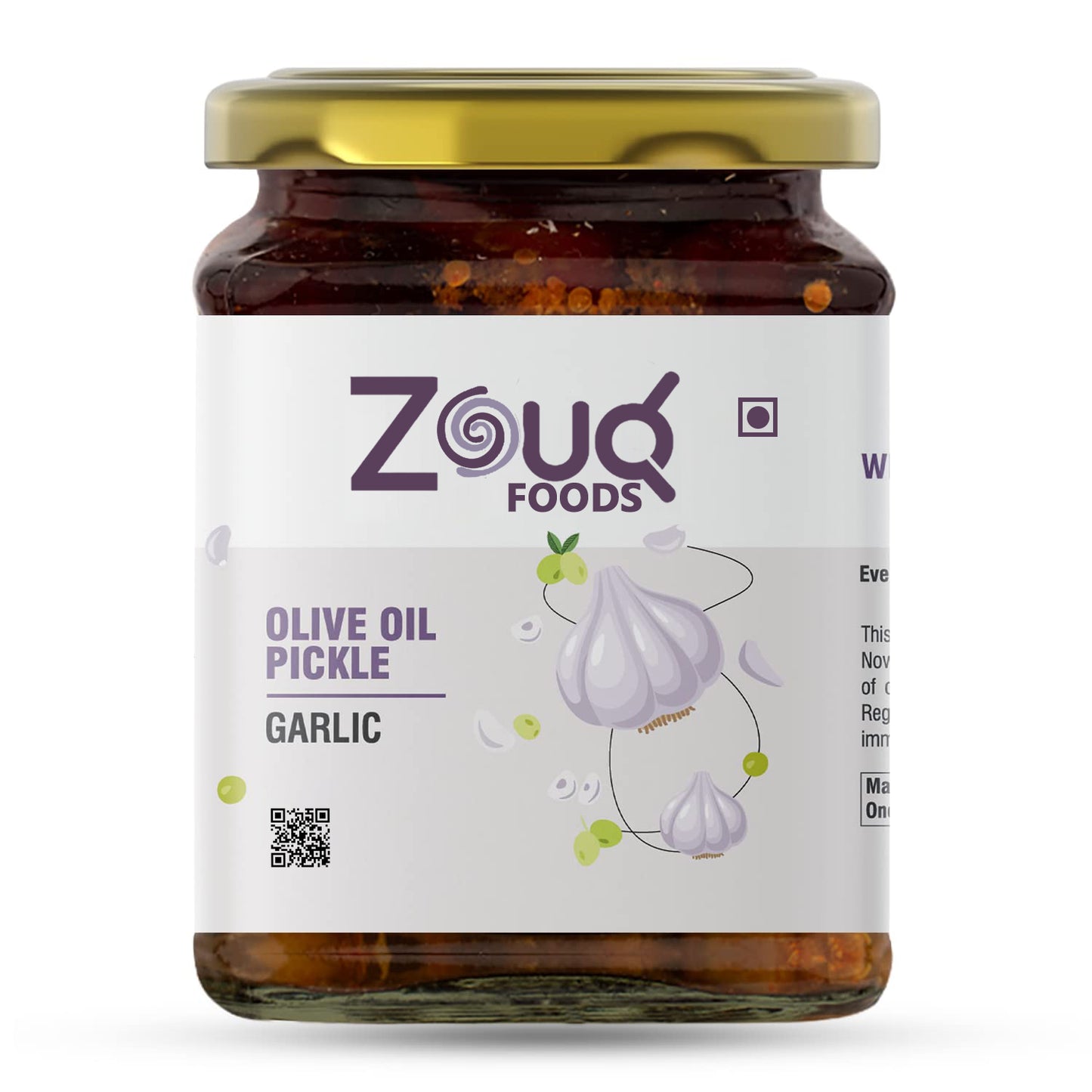 Dadi's Special (Mango Pickle + Garlic Pickle) (Pack of 2)