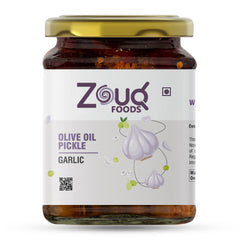 Zouq Garlic Pickle in Olive Oil 390 Grams