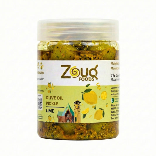Zouq Lime Pickle in Olive Oil 500G
