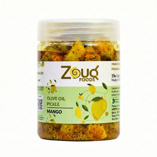 Zouq Mango Pickle in Olive Oil 500G