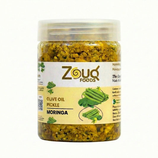 ZouqFoods Moringa Pickle in Olive Oil – 500G