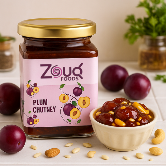 Zouq Plum Chutney 390 Grams