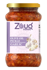 Zouq Garlic Pickle in Olive Oil 1.2 Kilograms - A Flavorful Blend of Garlic Infused in Premium Olive Oil