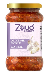 Zouq Garlic Pickle in Olive Oil 1.2 Kilograms - A Flavorful Blend of Garlic Infused in Premium Olive Oil
