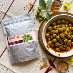 Zouq Lasoora Pickle in Mustard Oil - Saver Pouch